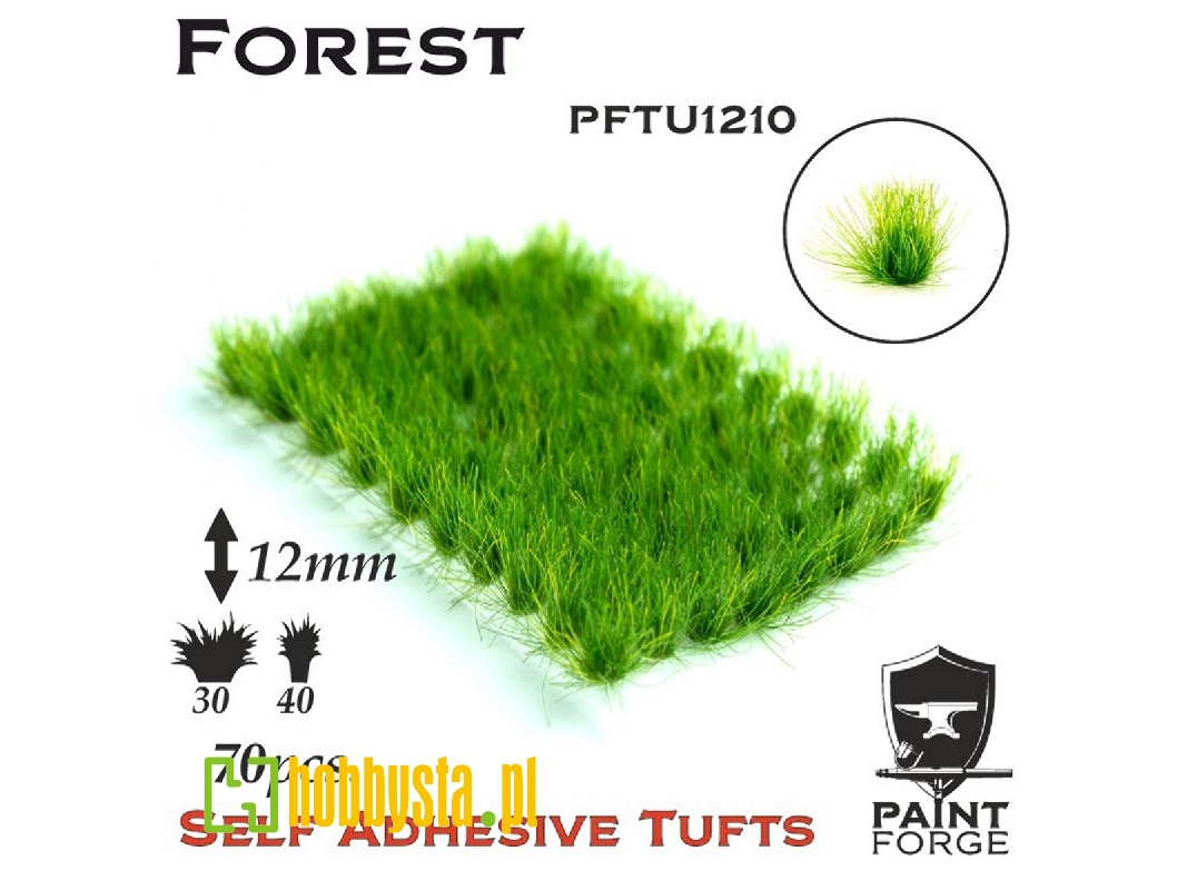 Forest Grass Tufts 12mm - zdjęcie 1 Forest Grass Tufts 12mm - zdjęcie 1