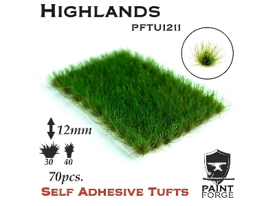 Highlands Grass Tufts 12mm - zdjęcie 1