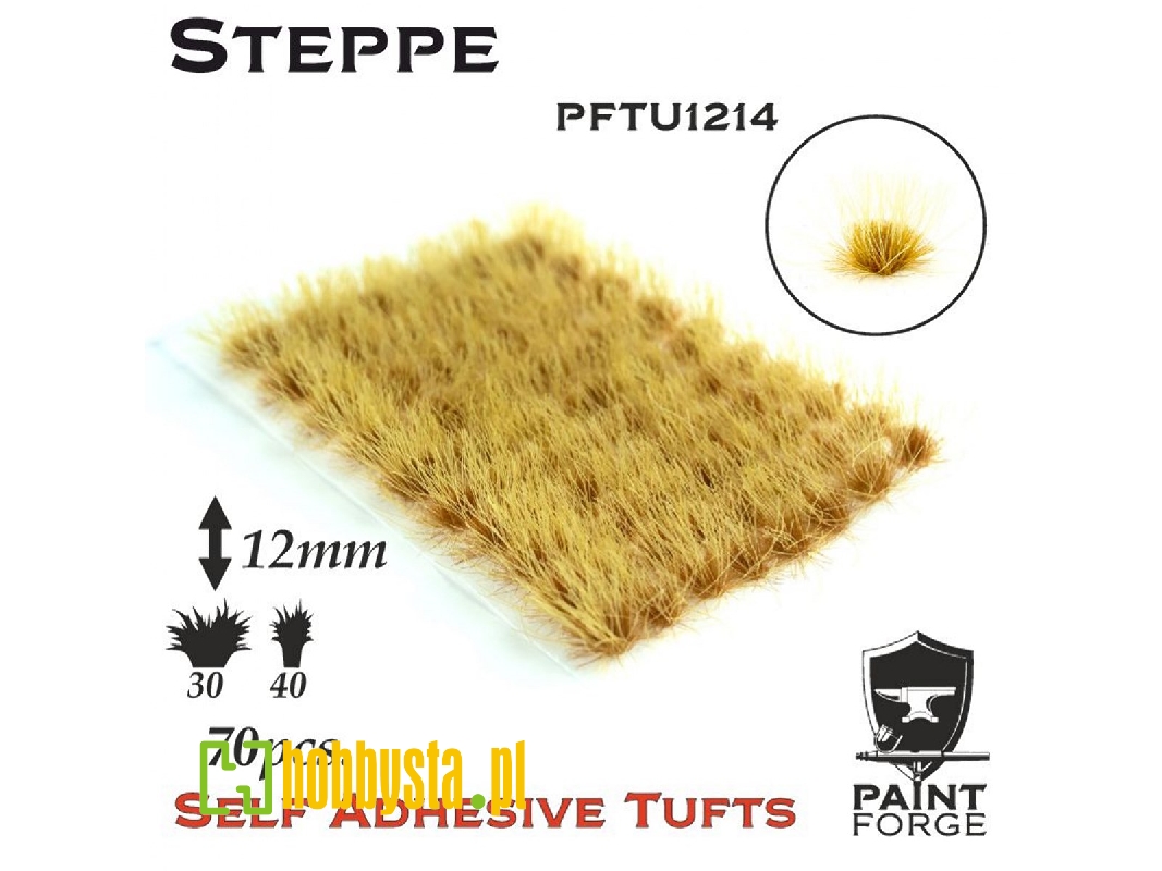 Steppe Grass Tufts 12mm - zdjęcie 1 Steppe Grass Tufts 12mm - zdjęcie 1