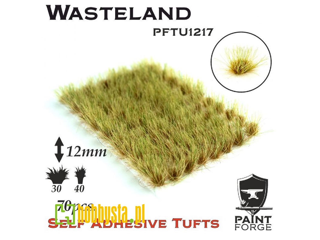 Wasteland Grass Tufts 12mm - zdjęcie 1