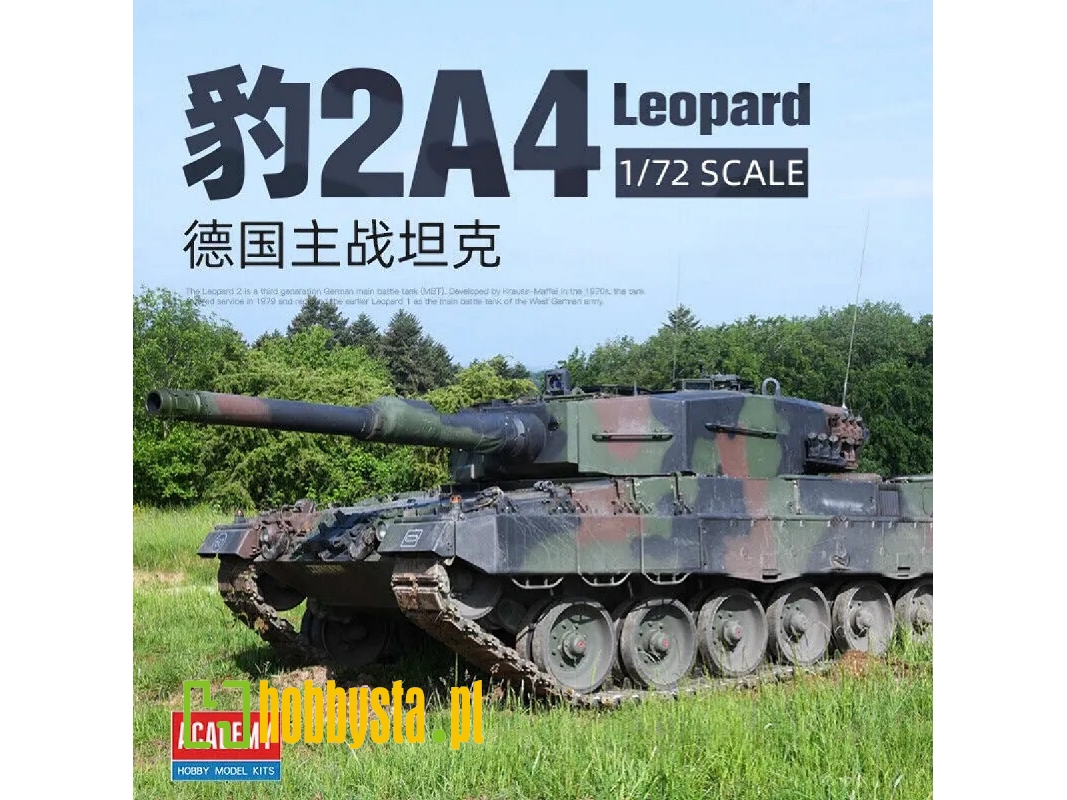 Niemiecki Leopard 2A4 - okres 1980-2000 - zdjęcie 1 Niemiecki Leopard 2A4 - okres 1980-2000 - zdjęcie 1