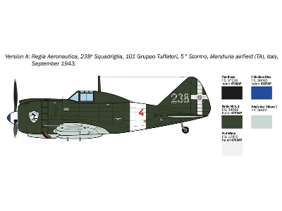 Reggiane Re.2002 Ariete - zdjęcie 4