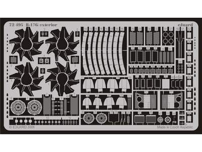  B-17G exterior 1/72 - Academy Minicraft - blaszki - zdjęcie 1