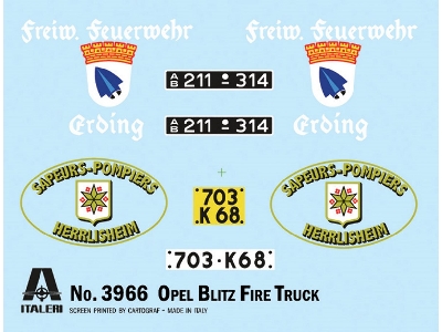Opel Blitz - wóz strażacki - zdjęcie 3