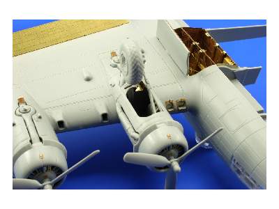  B-17G exterior 1/72 - Revell - blaszki - zdjęcie 3