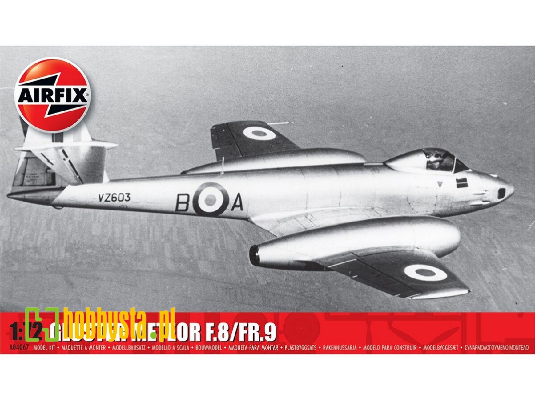 Gloster Meteor F.8/Fr.9 - zdjęcie 1 Gloster Meteor F.8/Fr.9 - zdjęcie 1