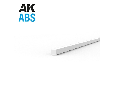 Abs Opaque Strip 0.50 X 0.50 X 350mm - 1 Piece - zdjęcie 1