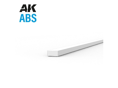 Abs Opaque Strip 0.50 X 1.00 X 350mm - 1 Piece - zdjęcie 1