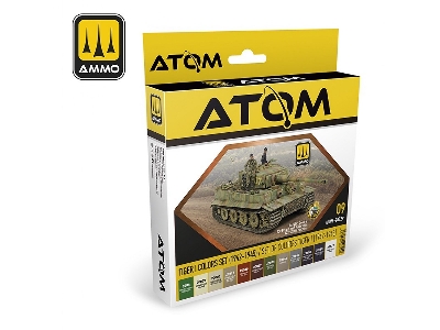 Atom-20729 Tiger I Colors Set (1942-1945) - zdjęcie 1