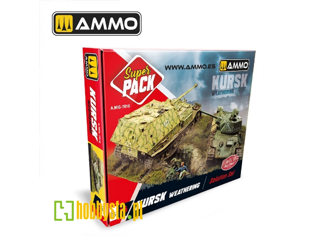 A.Mig 7816 Super Pack - Kursk Weathering - zdjęcie 1 A.Mig 7816 Super Pack - Kursk Weathering - zdjęcie 1