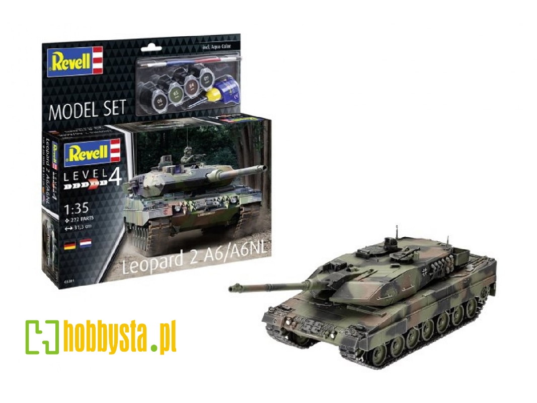 Leopard 2 A6/A6nl Model Set - zdjęcie 1 Leopard 2 A6/A6nl Model Set - zdjęcie 1