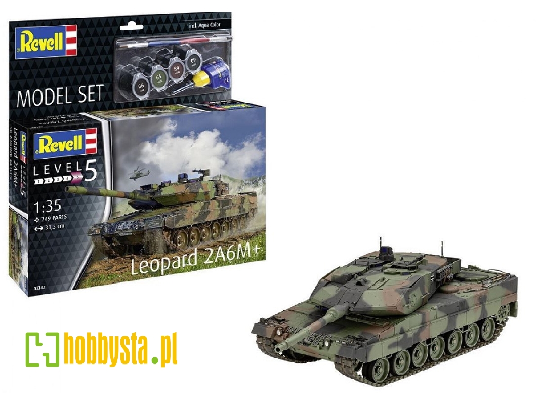 Leopard 2 A6m+ Model Set - zdjęcie 1 Leopard 2 A6m+ Model Set - zdjęcie 1