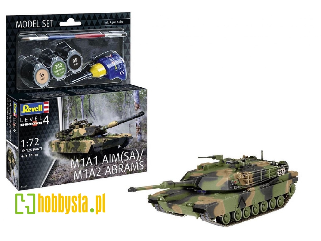 M1a1 Aim(Sa) / M1a2 Abrams Model Set - zdjęcie 1 M1a1 Aim(Sa) / M1a2 Abrams Model Set - zdjęcie 1