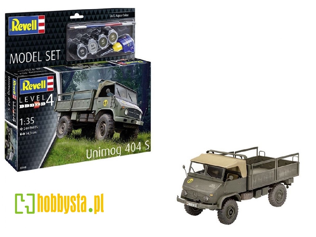 Unimog 404 S Model Set - zdjęcie 1 Unimog 404 S Model Set - zdjęcie 1