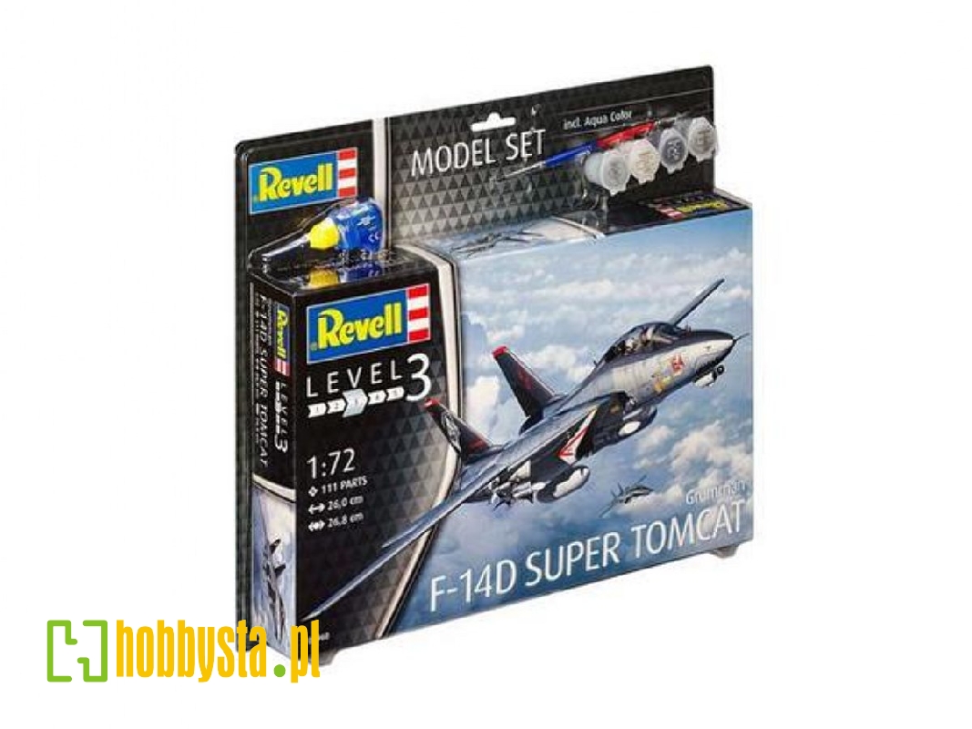 Model Set F-14d Super Tomcat - zdjęcie 1 Model Set F-14d Super Tomcat - zdjęcie 1
