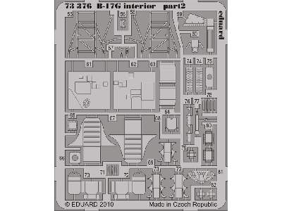  B-17G interior S. A. 1/72 - Revell - blaszki - zdjęcie 3