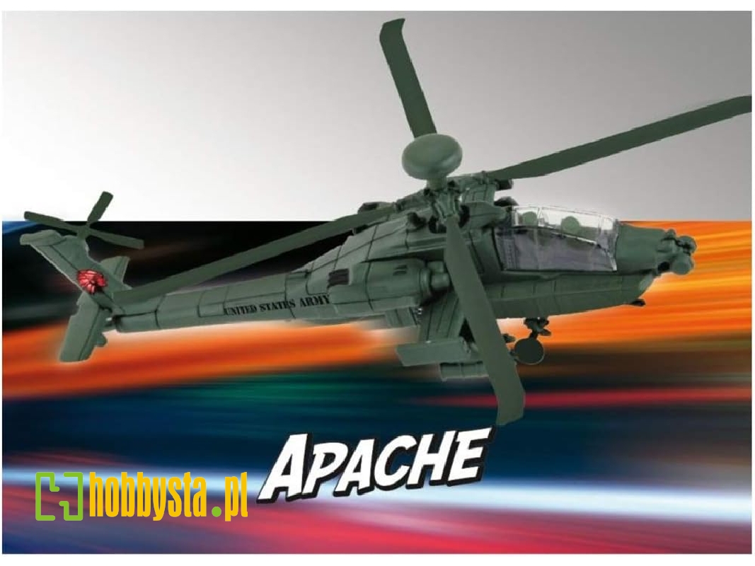 Boeing/Hughes Ah-64 Apache (Build & Play) - zdjęcie 1 Boeing/Hughes Ah-64 Apache (Build & Play) - zdjęcie 1