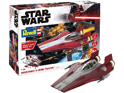 Resistance A-wing Fighter (Red) (Build & Play) - zdjęcie 1