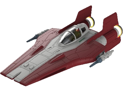 Resistance A-wing Fighter (Red) (Build & Play) - zdjęcie 3