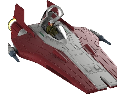 Resistance A-wing Fighter (Red) (Build & Play) - zdjęcie 4
