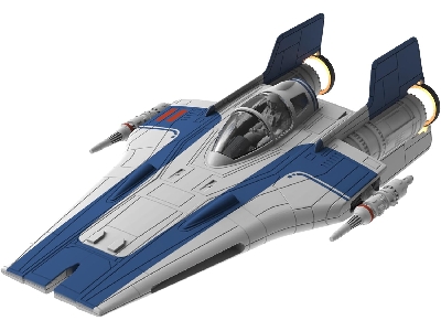 Build & Play Resistance A-wing Fighter (Blue) (Build & Play) - zdjęcie 3