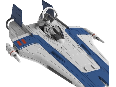 Build & Play Resistance A-wing Fighter (Blue) (Build & Play) - zdjęcie 4