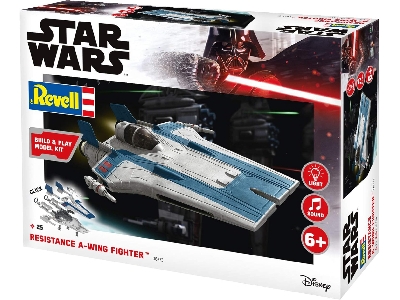 Build & Play Resistance A-wing Fighter (Blue) (Build & Play) - zdjęcie 8