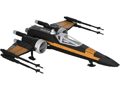 Poe's Boosted X-wing Fighter (Build & Play) - zdjęcie 3