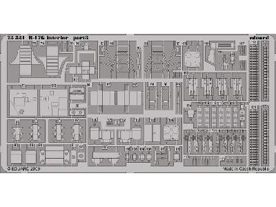  B-17G interior S. A. 1/72 - Academy Minicraft - blaszki - zdjęcie 4