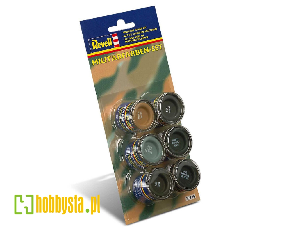 Military Paint Set 1 - Revell Email Color Set - zdjęcie 1 Military Paint Set 1 - Revell Email Color Set - zdjęcie 1