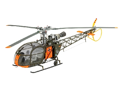 Aerospatiale Alouette Ii - Model Set - zdjęcie 2