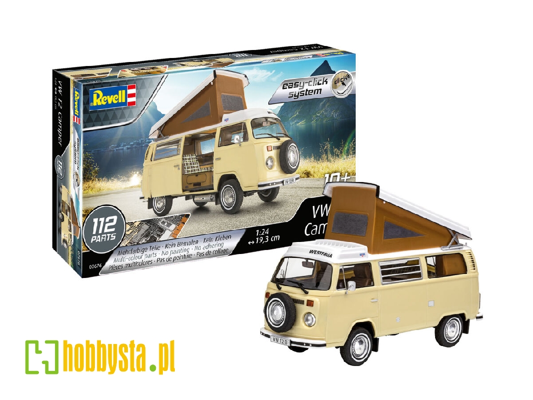 Vw T2 Camper - Model Set - zdjęcie 1 Vw T2 Camper - Model Set - zdjęcie 1