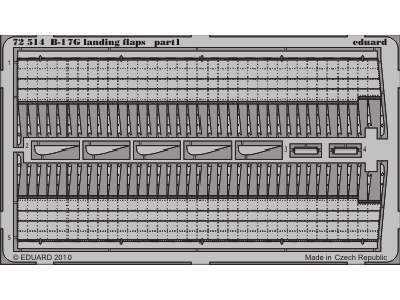  B-17G landing flaps 1/72 - Revell - blaszki - zdjęcie 2