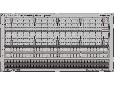  B-17G landing flaps 1/72 - Revell - blaszki - zdjęcie 3