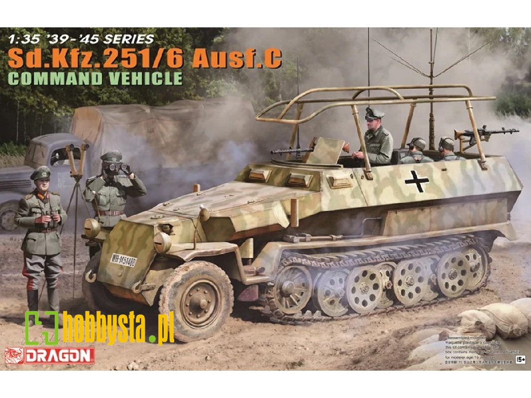 Sd.Kfz.251/6 Ausf.C Command Vehicle - zdjęcie 1 Sd.Kfz.251/6 Ausf.C Command Vehicle - zdjęcie 1