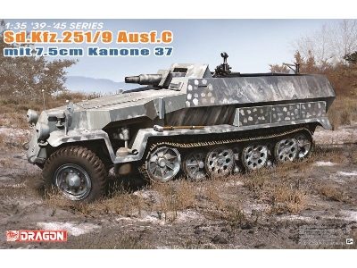 Sd.Kfz.251/9 Ausf.C mit 7.5cm Kanone 37 - zdjęcie 1