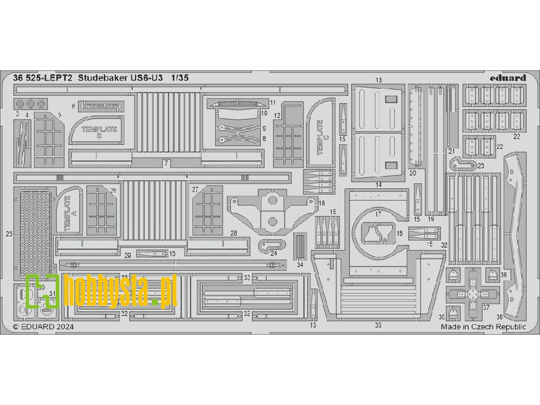 Studebaker US6-U3 1/35 - ICM - zdjęcie 1 Studebaker US6-U3 1/35 - ICM - zdjęcie 1