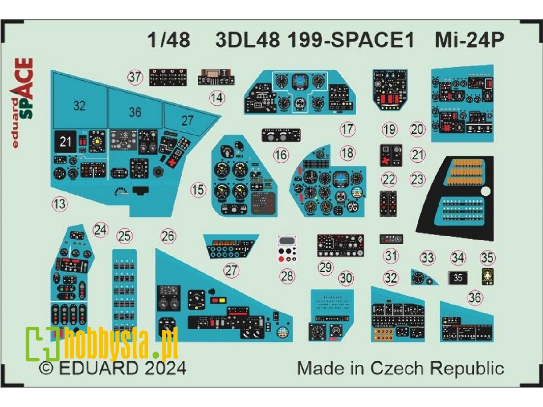 Mi-24P SPACE 1/48 - TRUMPETER - zdjęcie 1 Mi-24P SPACE 1/48 - TRUMPETER - zdjęcie 1