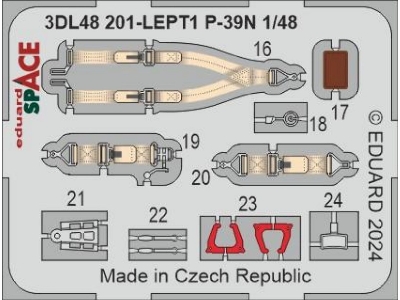 P-39N SPACE 1/48 - ARMA HOBBY - zdjęcie 2