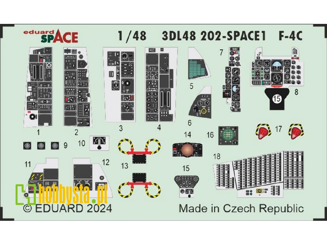 F-4C SPACE 1/48 - HOBBY 2000 - zdjęcie 1 F-4C SPACE 1/48 - HOBBY 2000 - zdjęcie 1