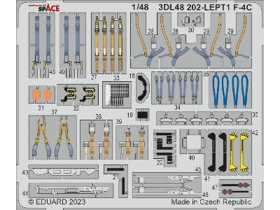 F-4C SPACE 1/48 - HOBBY 2000 - zdjęcie 2