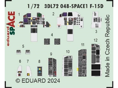 F-15D SPACE 1/72 - FINE MOLDS - zdjęcie 1
