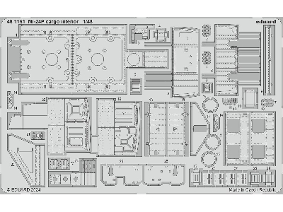 Mi-24P cargo interior 1/48 - TRUMPETER - zdjęcie 1