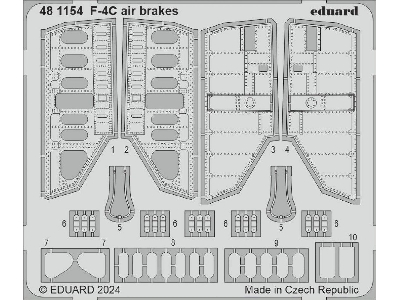F-4C air brakes 1/48 - HOBBY 2000 - zdjęcie 1