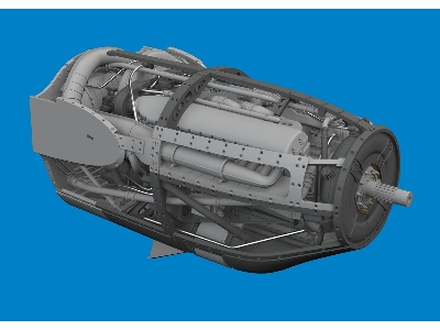 P-38F/ G left engine PRINT 1/48 - TAMIYA - zdjęcie 2