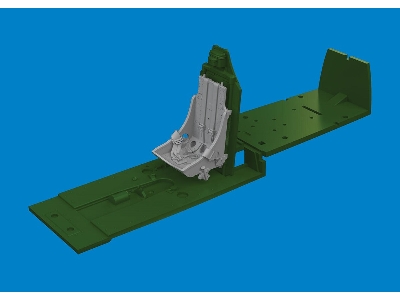 P-51B/ C seat w/  integral belts Type 1 PRINT 1/48 - EDUARD - zdjęcie 3