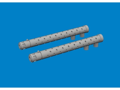 Bulldog gun barrels PRINT 1/48 - AIRFIX - zdjęcie 1