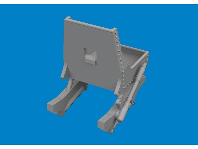 Bulldog seat PRINT 1/48 - AIRFIX - zdjęcie 2