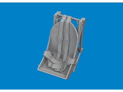 F4U-2 seat w/  integral belts PRINT 1/48 - MAGIC FACTORY - zdjęcie 3