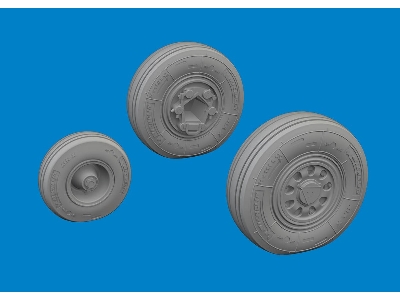 F-35B wheels 1/72 - TAMIYA - zdjęcie 1